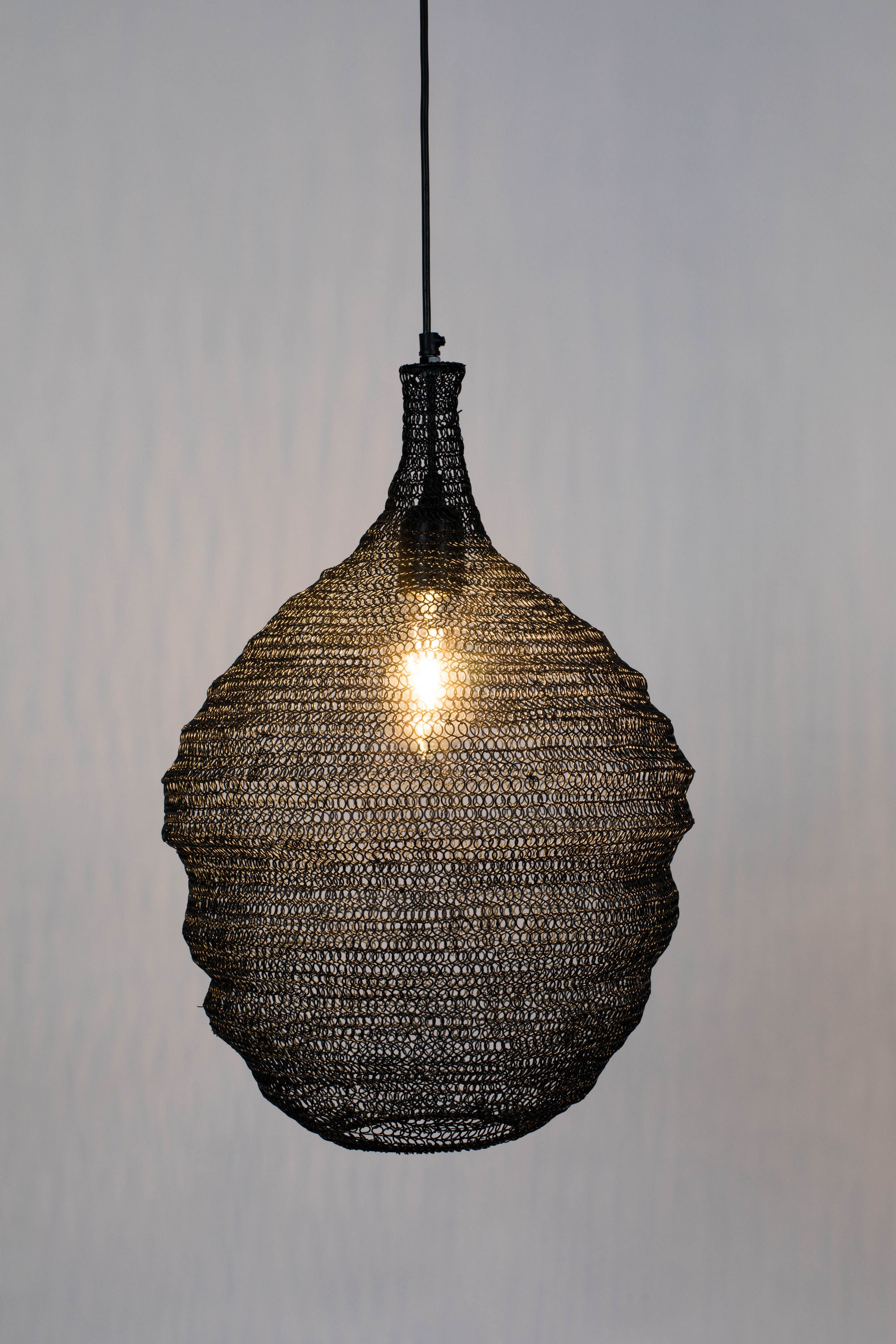 Lena Black Pendant Lamp Medium